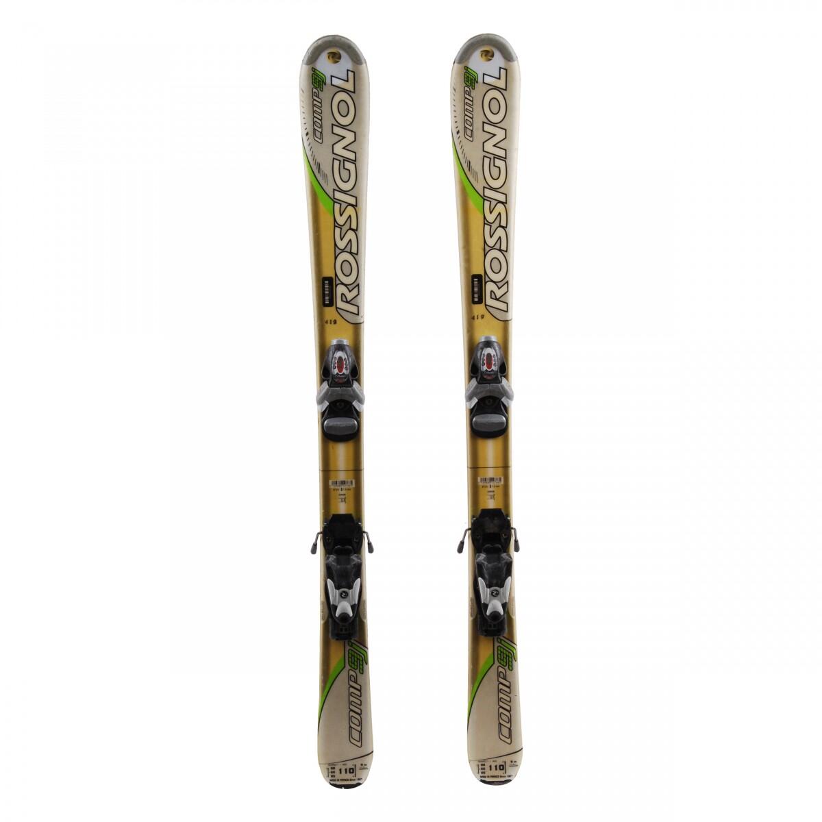 ROSSIGNOL SECOND HAND - Sci Rossignol Comp J / 9j Tutti I Modelli + Attacchi - BUONO