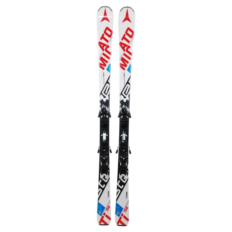 RECONDITIONNE - Ski Atomic Redster Ti + Fixations - BON