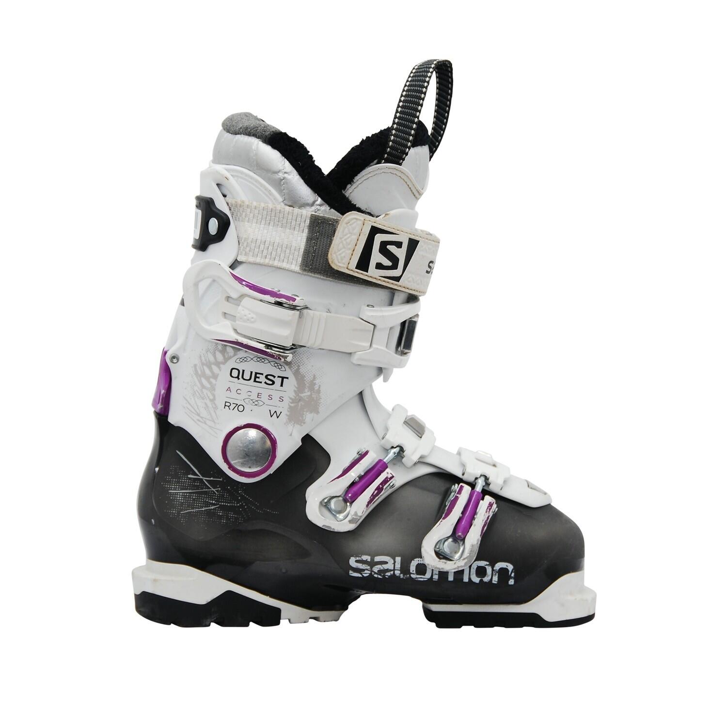 chaussure de ski salomon quest access 70 w black purple Women's QST 60 Boots 2025 - 23.5 in Built to last Salomon Qst Access 70 W