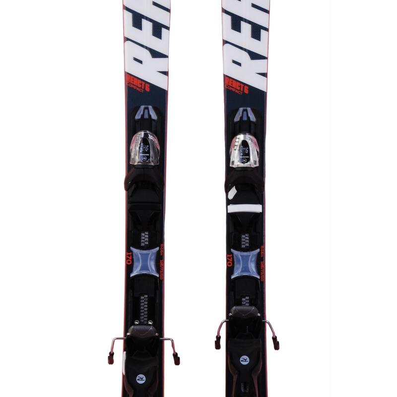 RECONDITIONNE - Ski Test Rossignol React 6 Compact + Fixations - BON