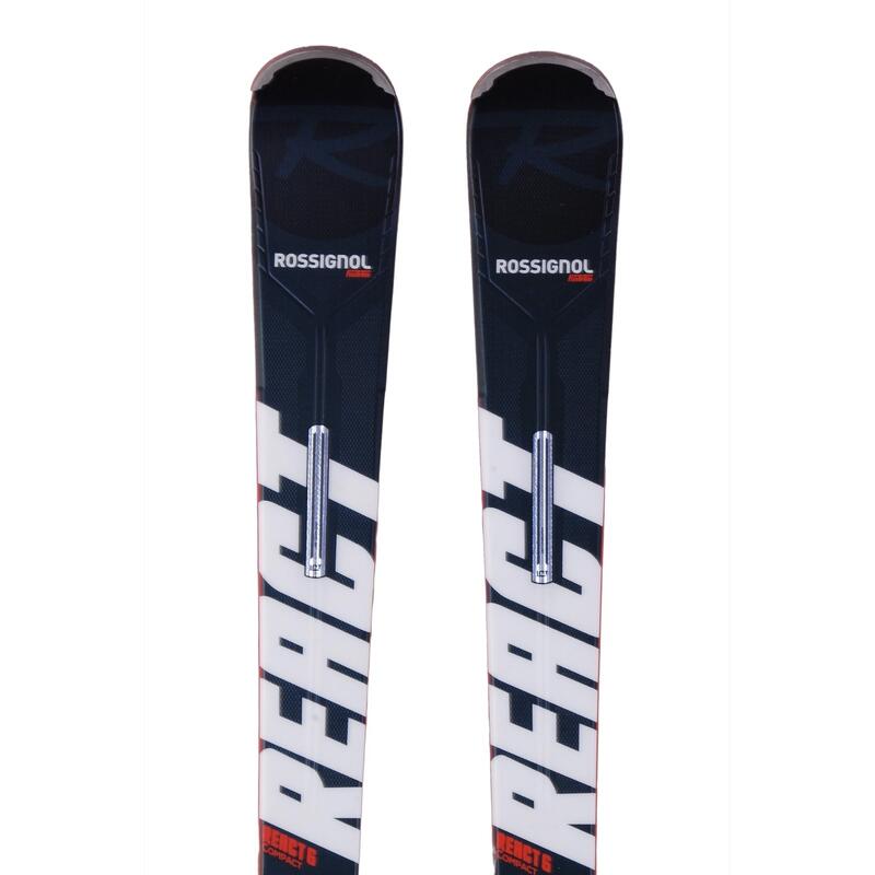 RECONDITIONNE - Ski Test Rossignol React 6 Compact + Fixations - BON