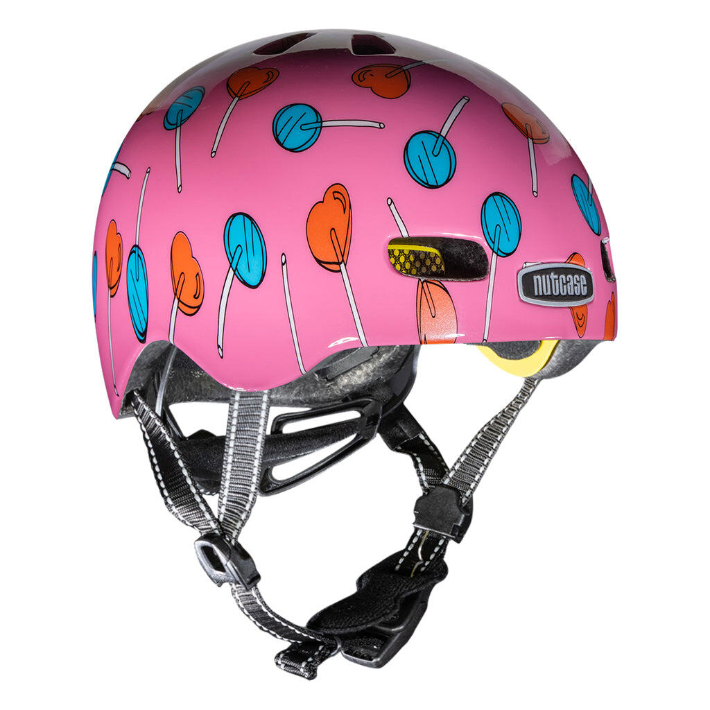 NUTCASE Nutcase - Baby Nutty MIPS Helmet Toddler Pink Sucker Punch