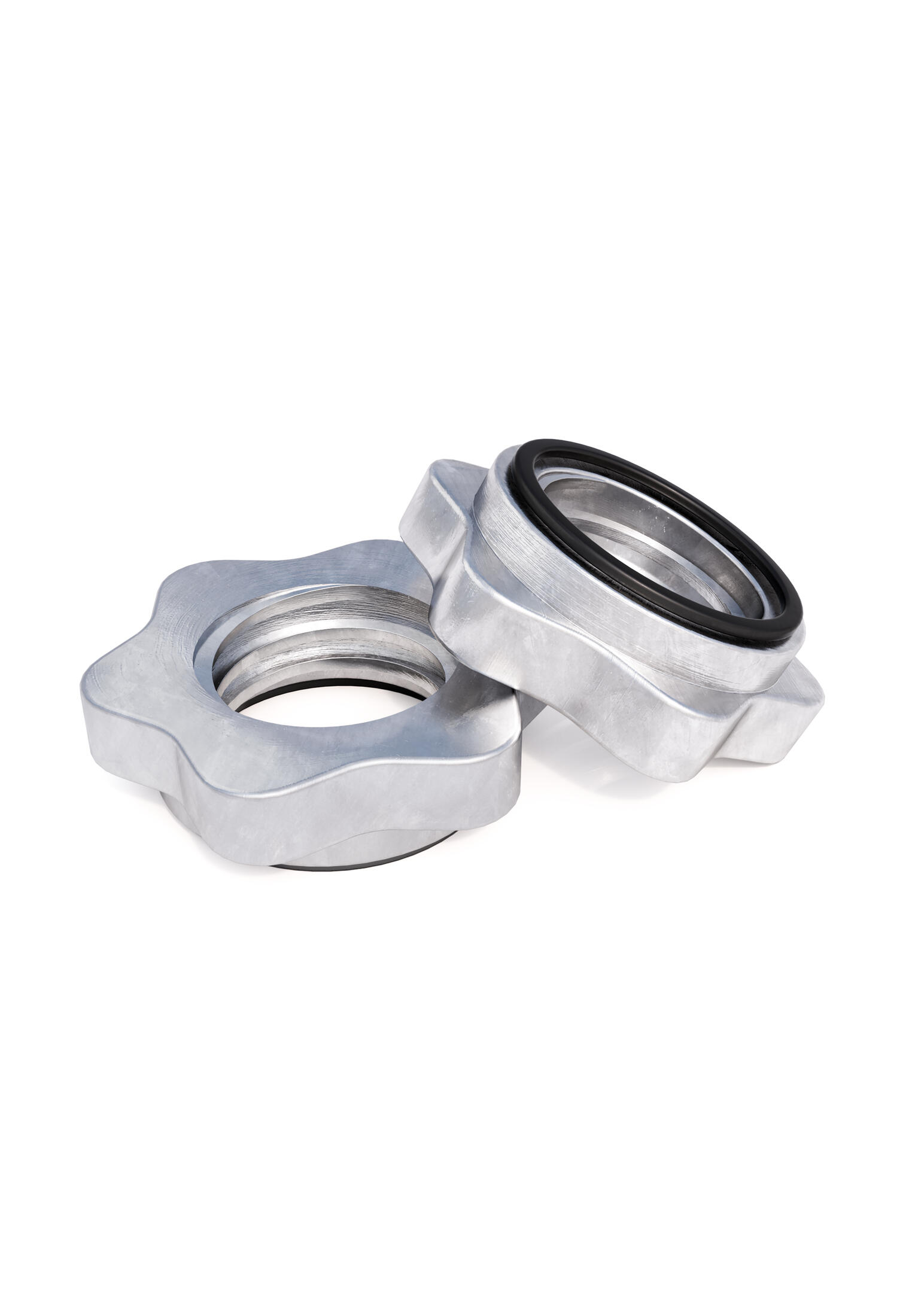 Gorilla Sports Schroefsluitingen - Haltersluiting - 30/31 mm - Set van 2 3/7