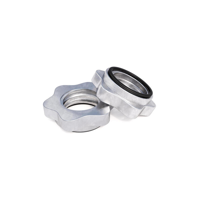 GORILLA SPORTS 2 Sternverschlüsse für 30/31mm Hantelstangen (1 Paar)