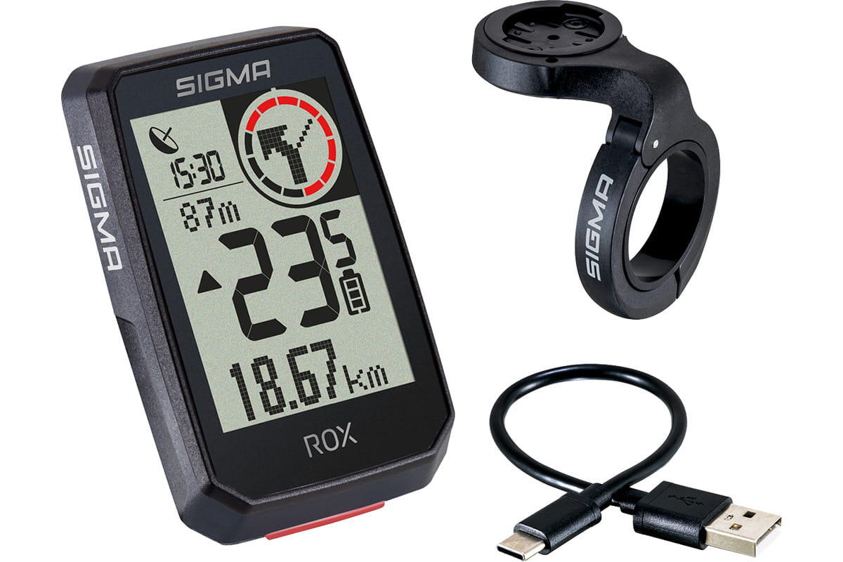 Sigma ROX 2.0 GPS Cycle Computer Top-Mount Set 1/6