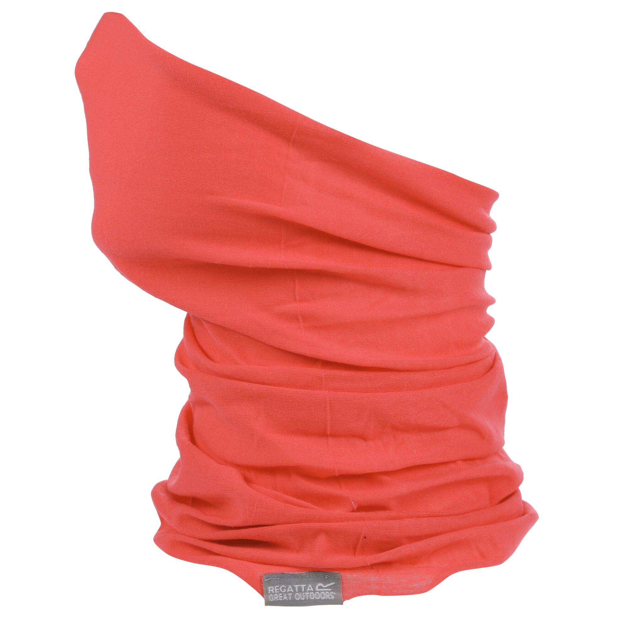 REGATTA Great Outdoors Adults Unisex Multitube Scarf / Neckwarmer (Neon Peach)