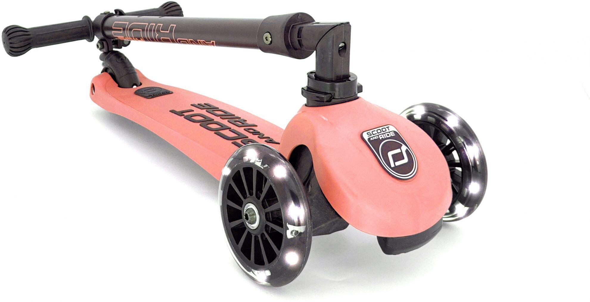 Trottinette Mini tRougetinette  Highwaykick 3 LED  Peach 2/2