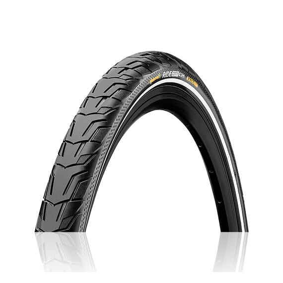 Ride City Drahtreifen - 28 Zoll - schwarz - Reflexstreifen