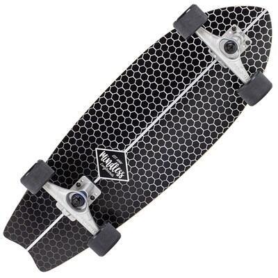 Longboard Mindless Surf Skate Fish Tail Noir 29.5"