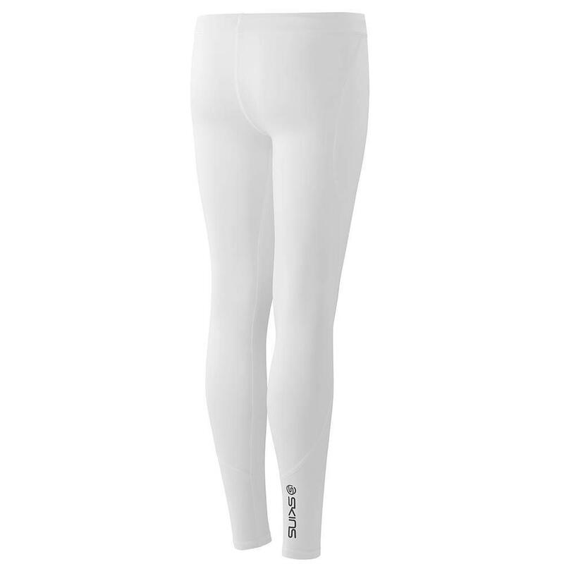 Collants pour jeunes SKINS Series-1 - Blanc - Taille L