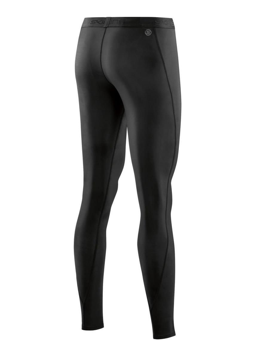 SKINS DNAmic Womens Long Tights - Black - Size S 3/3