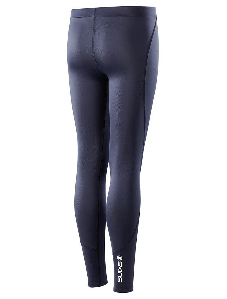SKINS Series-1 Youth Tight - Navy Blue - Size M 2/2