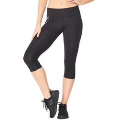 2XU Women's Aero Vent Mid-Rise Compression 3/4 Tights - Noirs