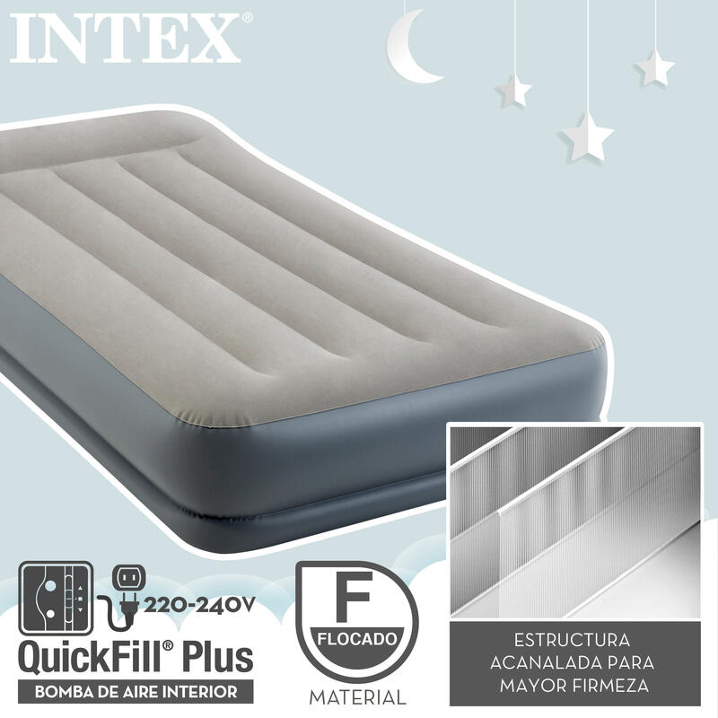 Matelas gonflable - Intex Pillow Rest Mid-Rise - Matelas gonflable