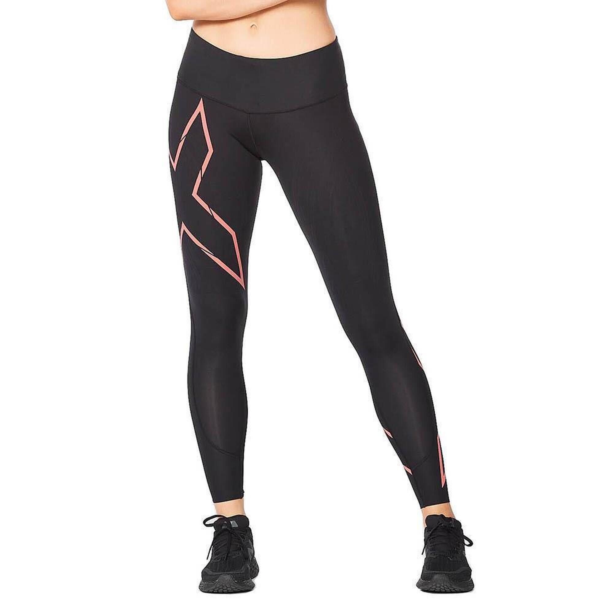 2XU 2XU Women's Light Speed Mid-Rise Compression Tights - Black