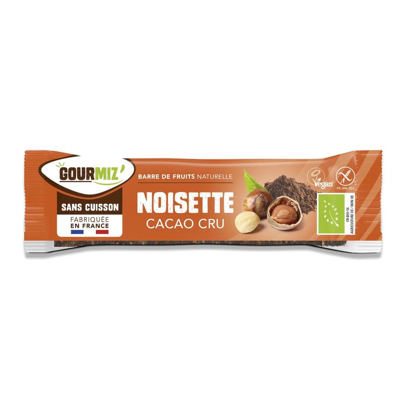 Barres noisette - cacao cru x20