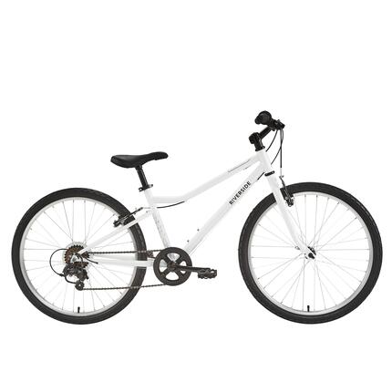 Tweedehands Hybridefiets voor kinderen 100 24 inch 9-12 jaar
