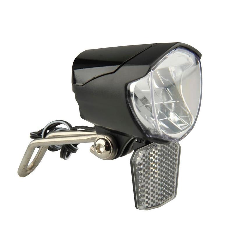 Lampka rowerowa do dynama przednia Fischer LED, 70 LUX