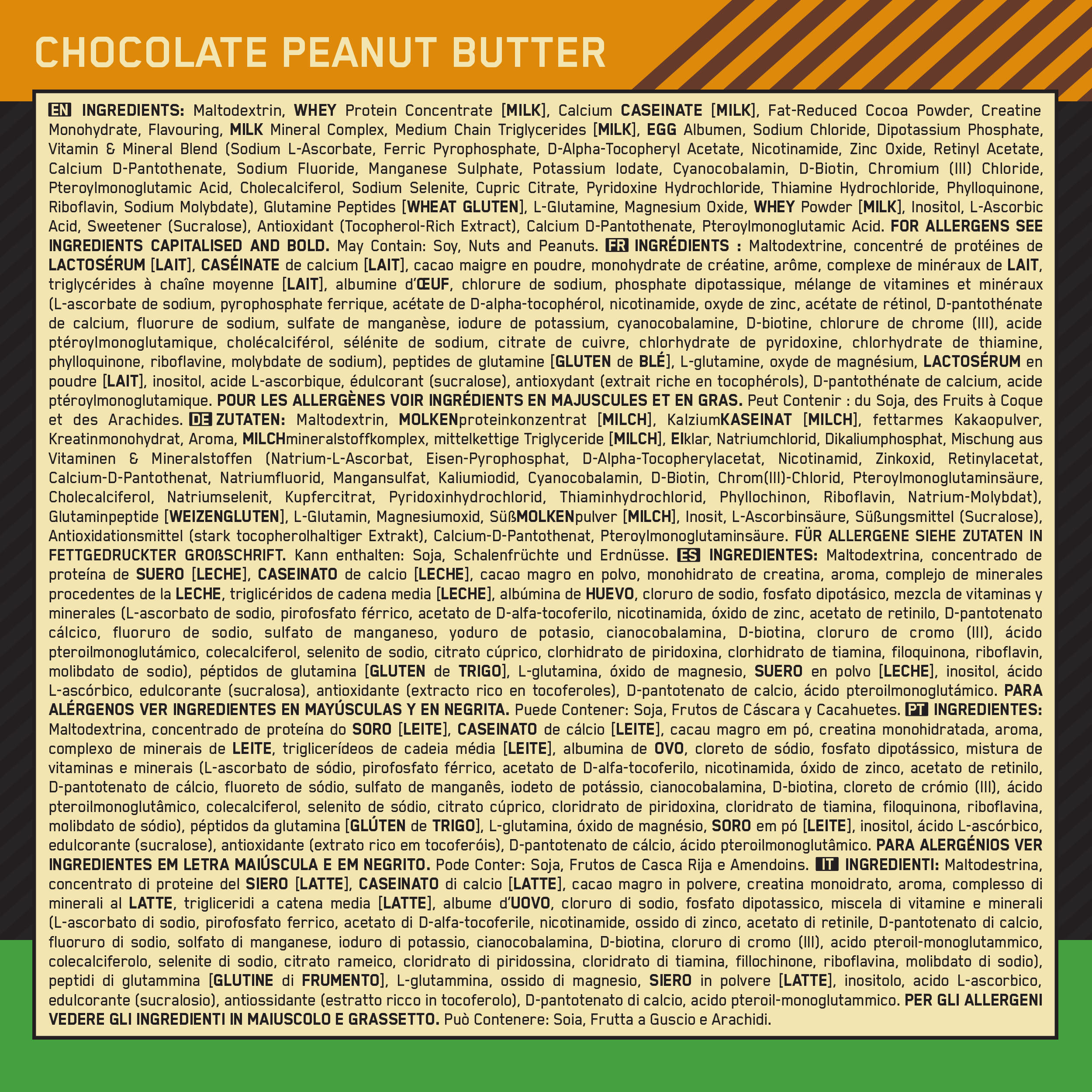 Gainers - Serious Mass (2,73kg) - Chocolate Peanut Butter 4/6