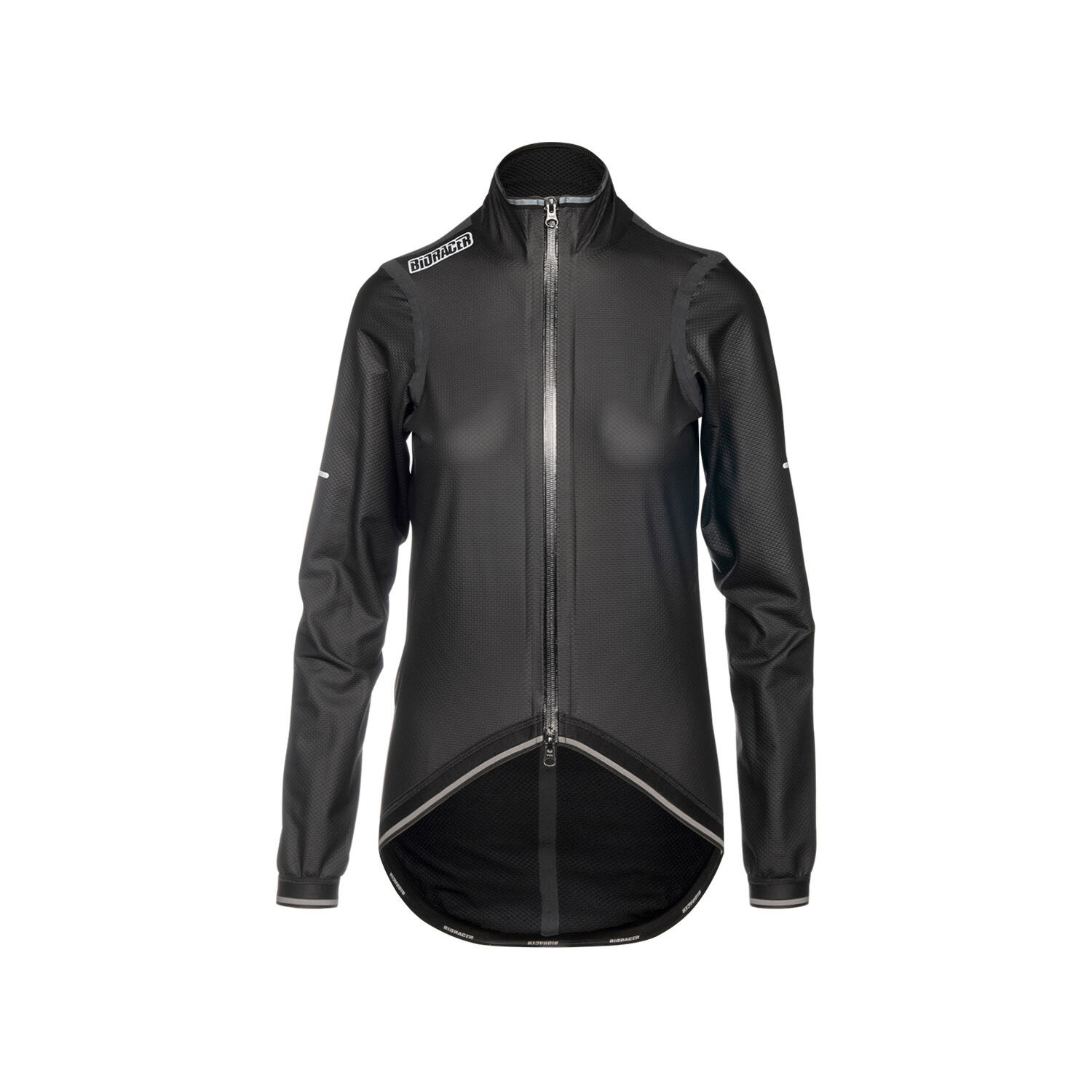 Bioracer - Veste Cyclisme Pluie Vent Femme - Kaaiman Jacket Noir - Coupe Vent - Noir - 52 2xl - Decathlon