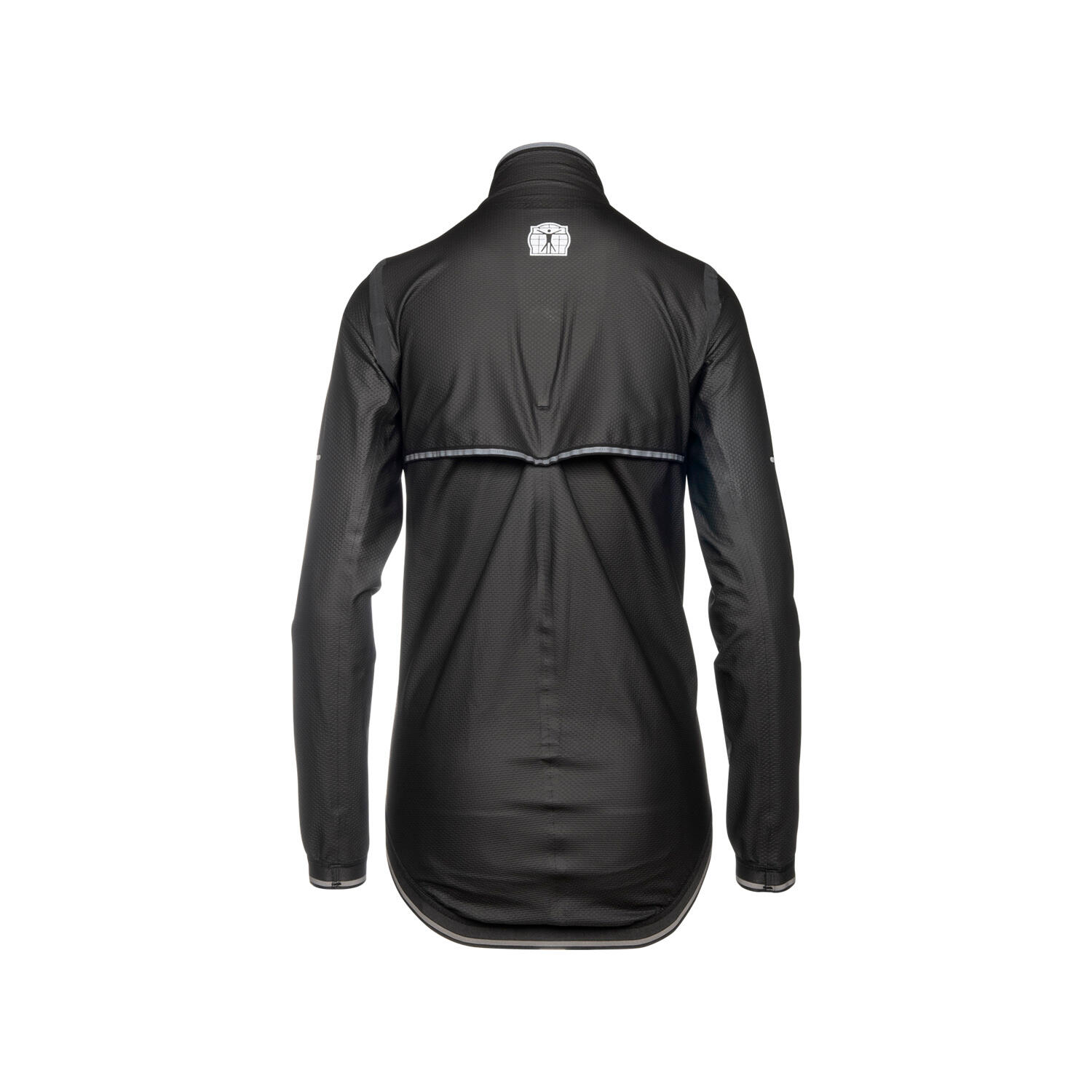 Chaqueta Ciclismo Lluvia Viento Mujer - Kaaiman Jacket Negro 2/5