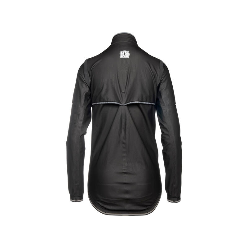 Chaqueta Ciclismo Mujer Impermeable - Negro - Kaaiman