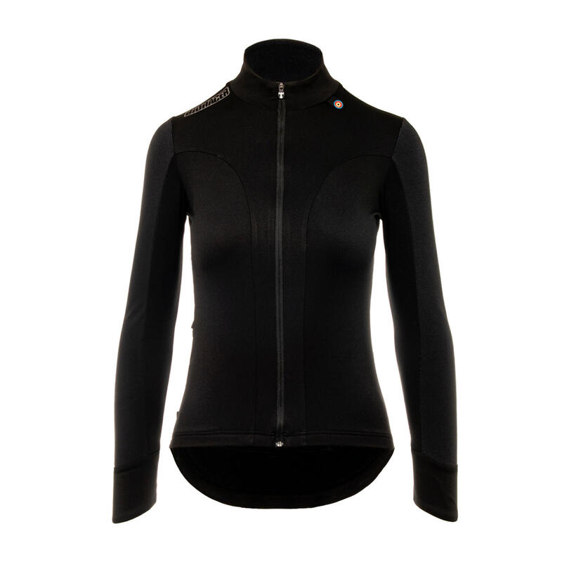 Chaqueta Ciclismo Mujer Impermeable - Negro - Vesper Tempest Light