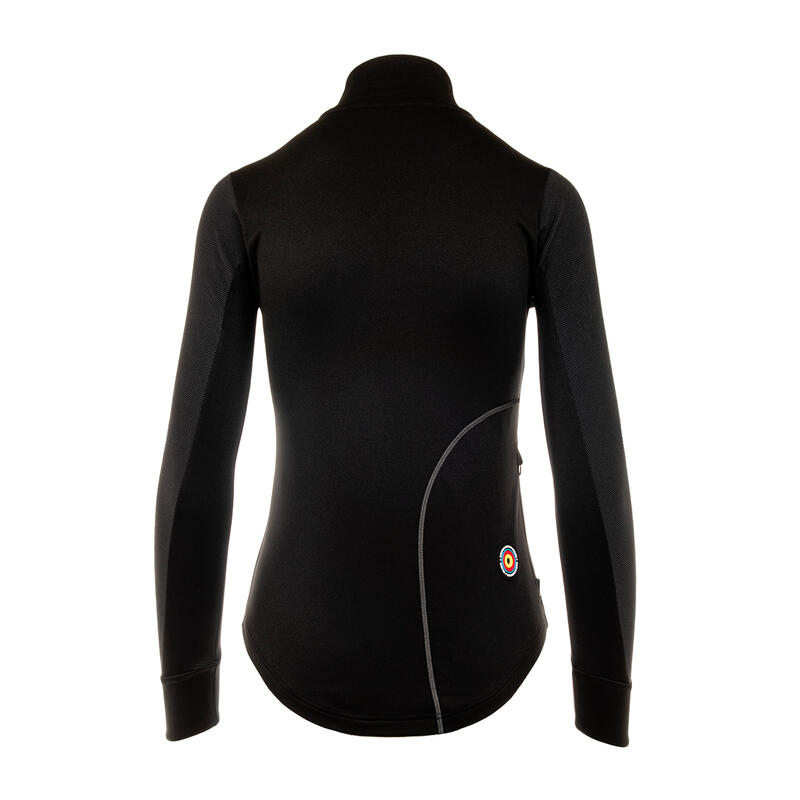 Chaqueta Ciclismo Mujer Impermeable - Negro - Vesper Tempest Light