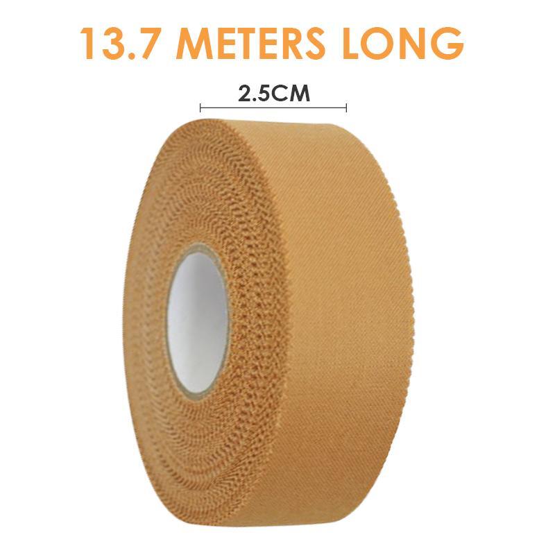 Heavy Duty Rayon Rigid Tape 13.7M x2.5CM - Beige