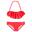 BUFFALO Buffalo Bandeau-Bikini für Kinder