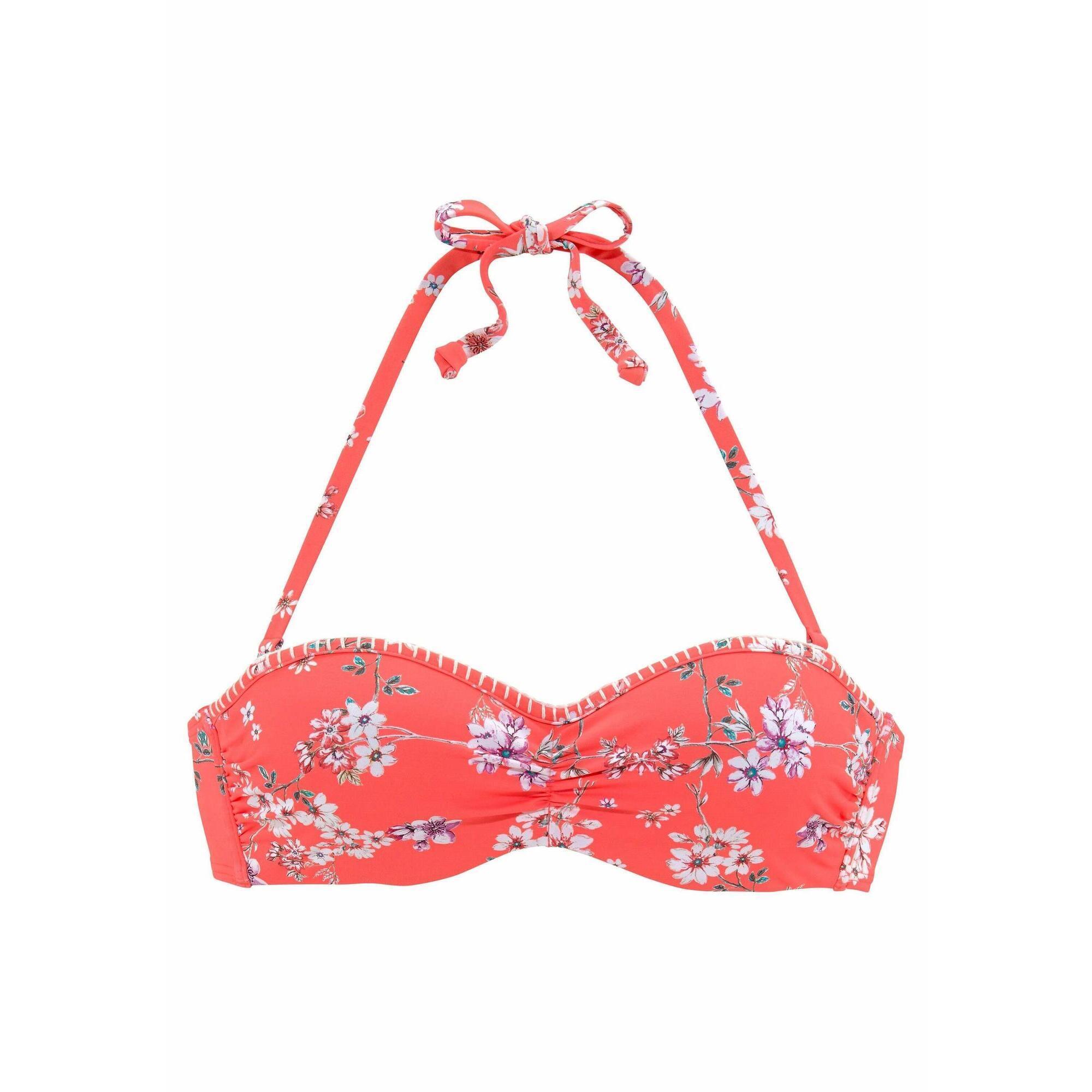 Halternekkini met beugels dames Lascana Ditsy 2/7
