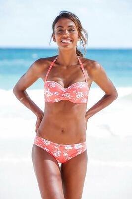 Damen Sunseeker Bügel-Bandeau-Bikini-Top »Ditsy«