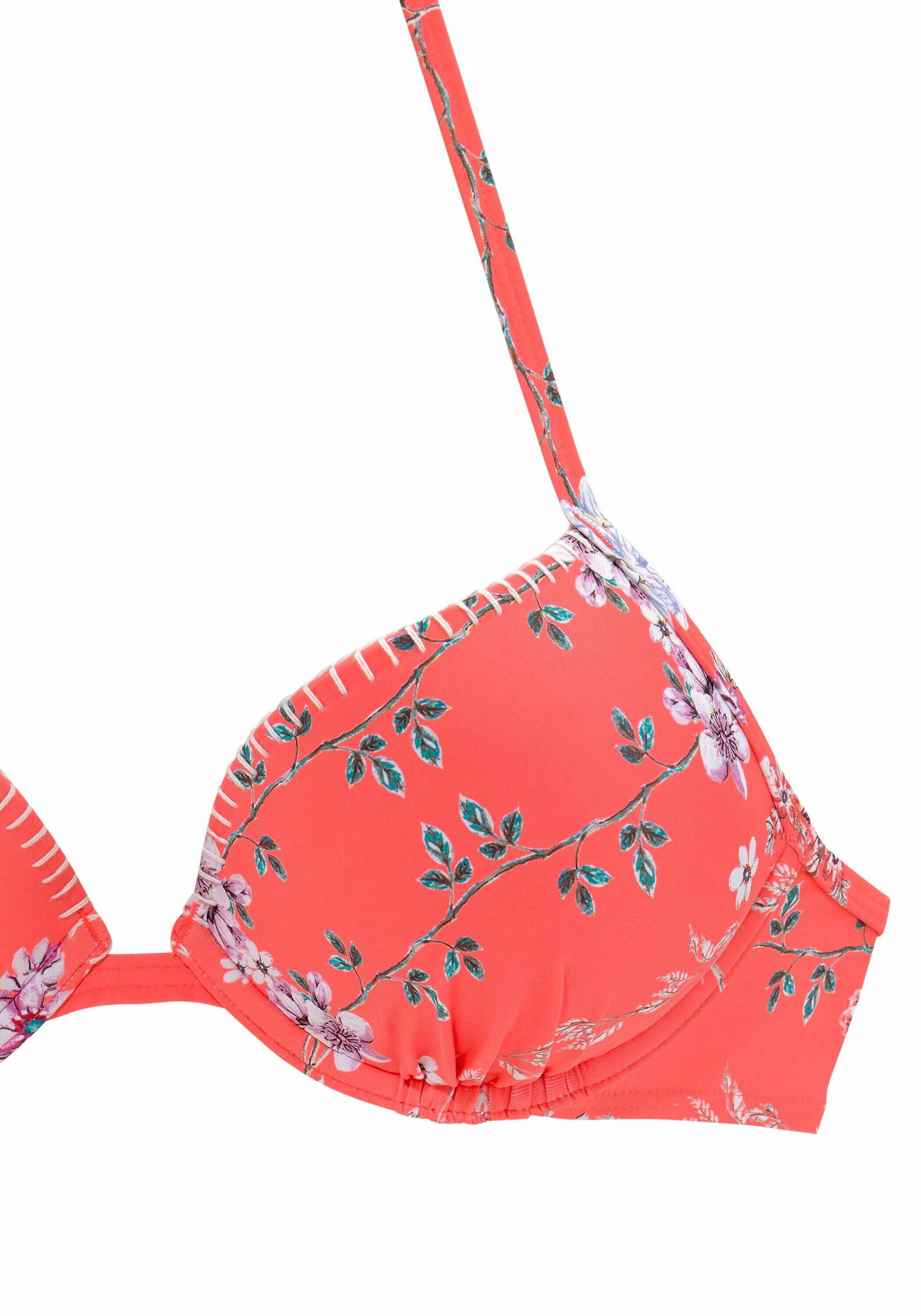 Damen Sunseeker Push-Up-Bikini-Top »Ditsy« 2/4