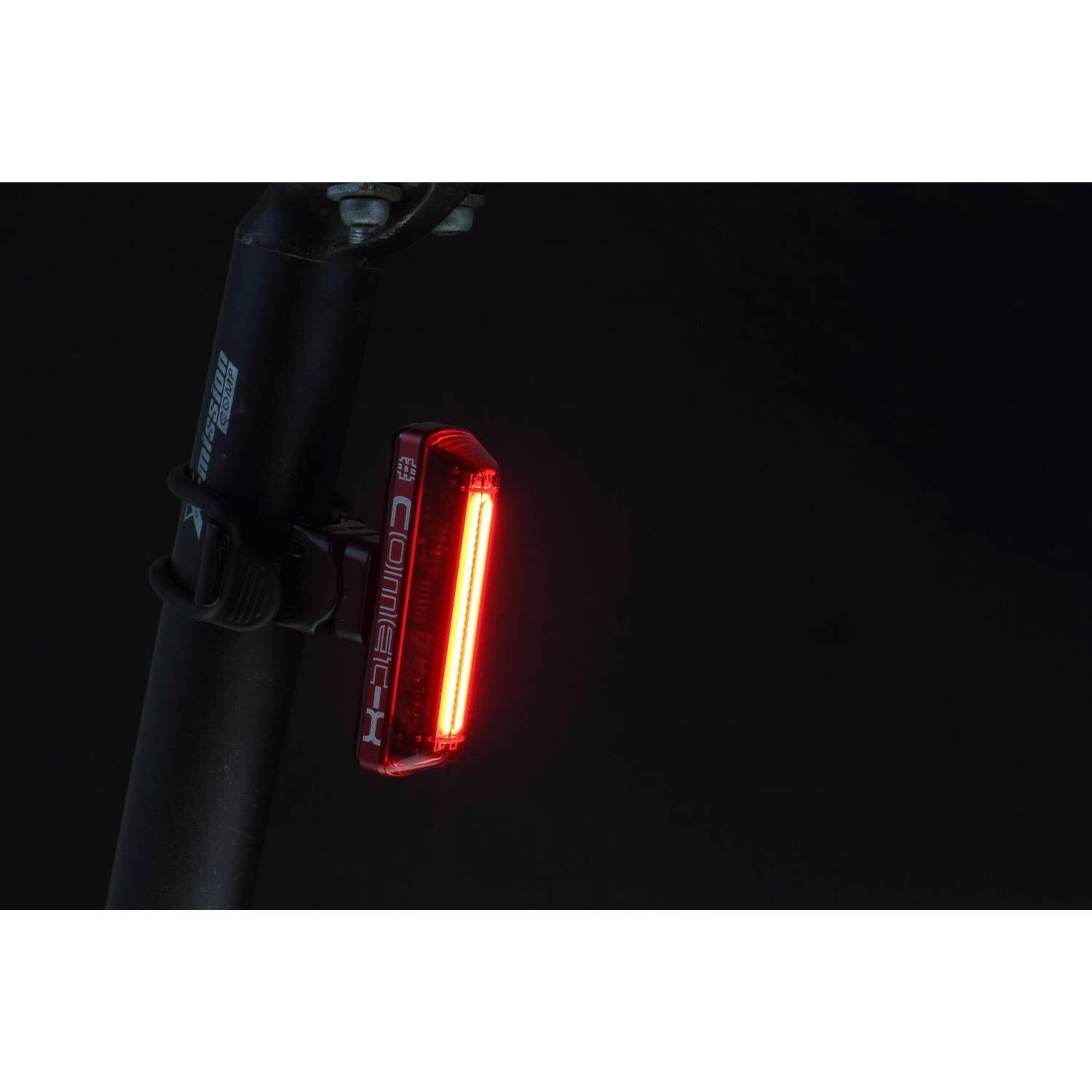 Front and rear bicycle lighting Moon Meteor-X Auto Pro Comet-X