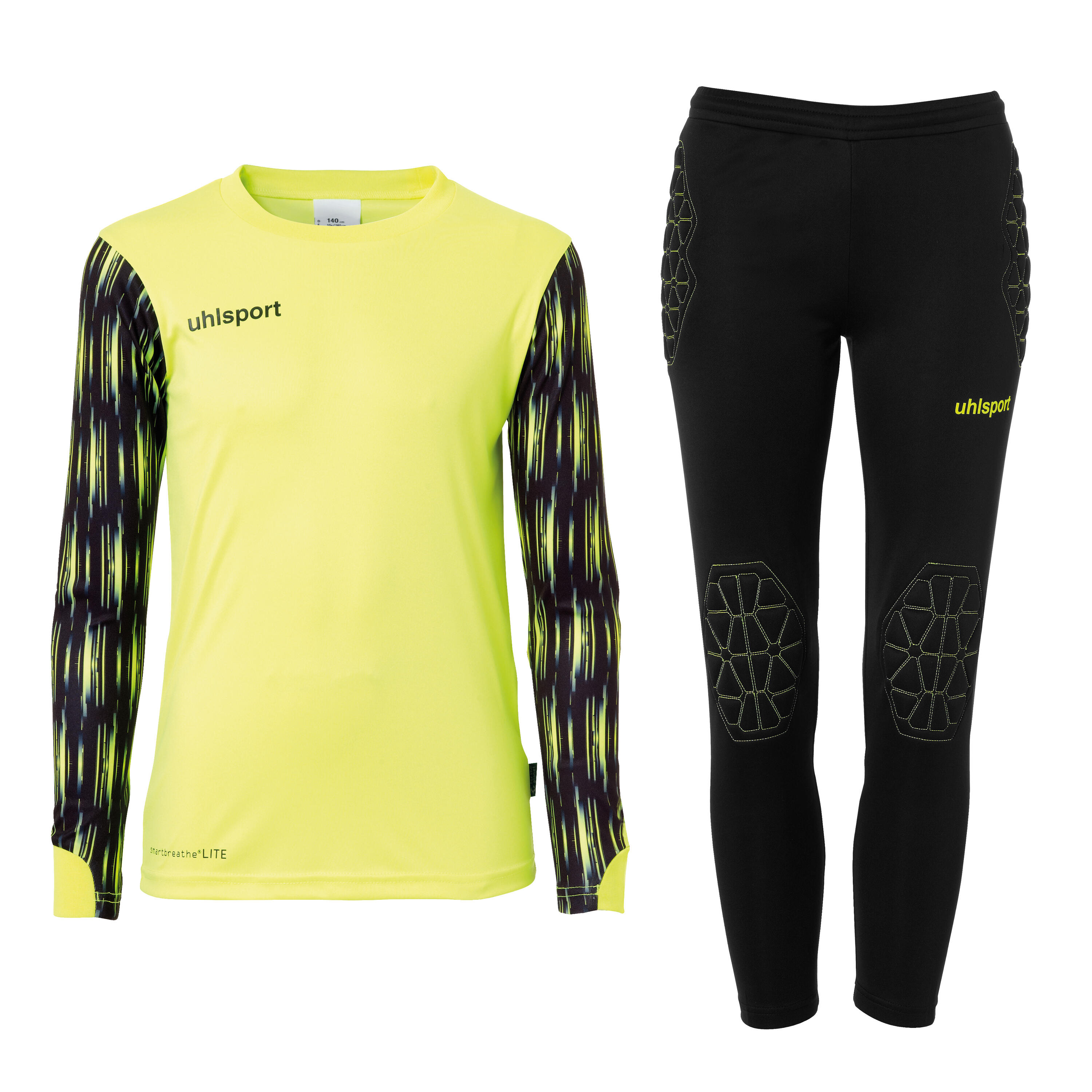 Uhlsport - Sets De Gardien De But Enfant Reaction Goalkeeper Set Uhlsport - Survêtement - Blanc|jaune|noir -  4 À 6 Ans - Decathlon