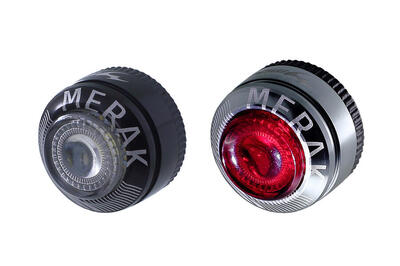 Fietsverlichtingsset voor en achter usb moon merak c1
