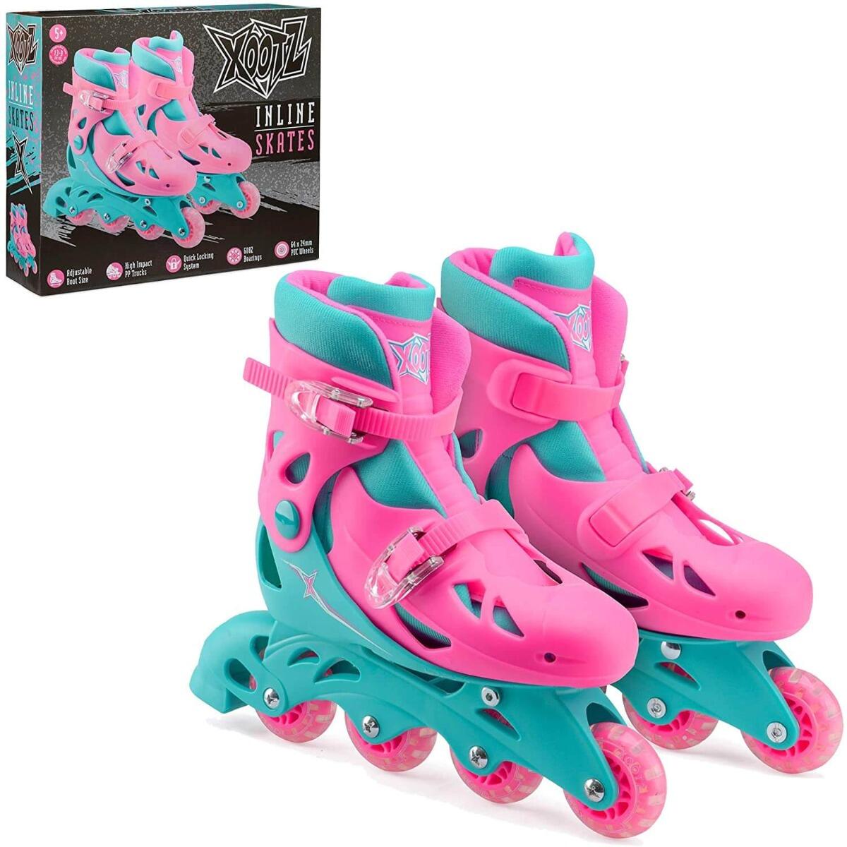 XOOTZ Xootz Small Inlines Roller Skates Pink/Blue