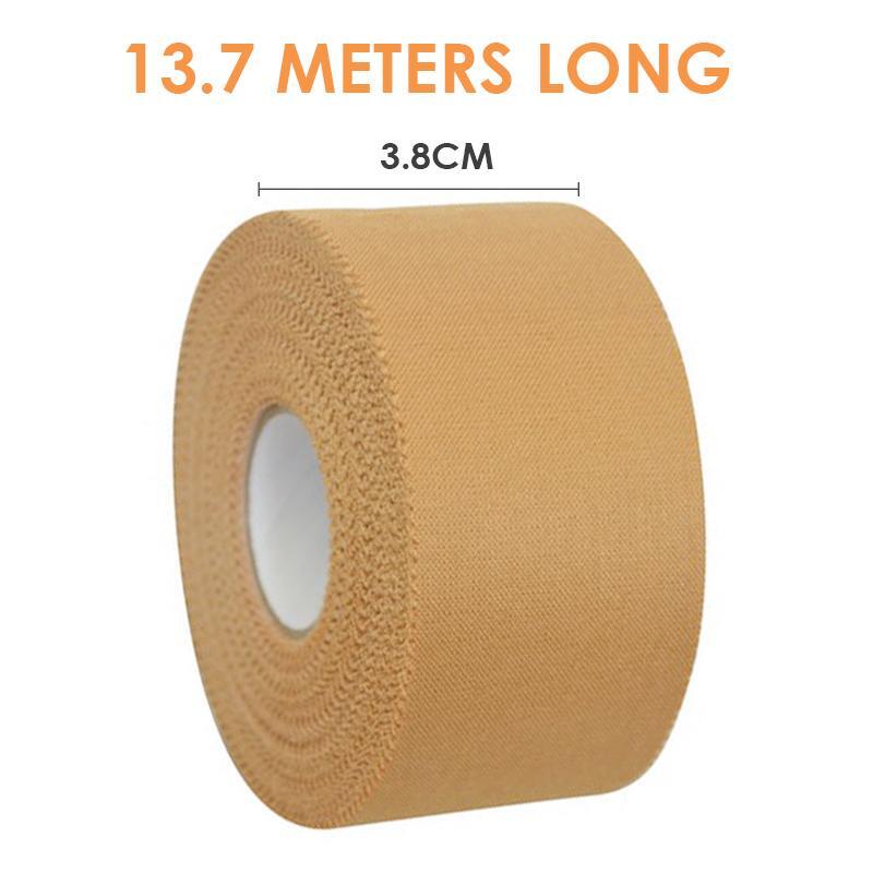 Heavy Duty Rayon Rigid Tape 13.7M x 3.8CM - Beige