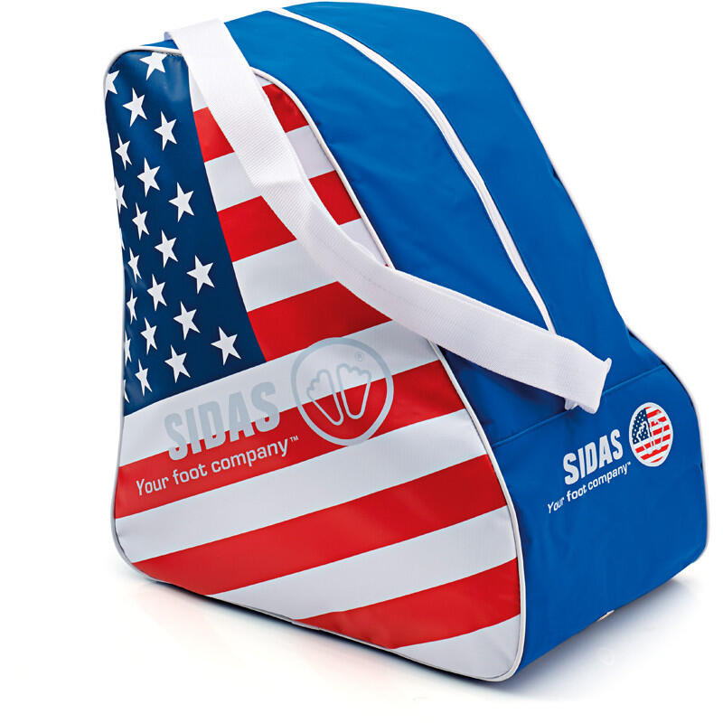 Sidas - Sac À Chaussures De Ski - Flag Boot Bag Usa - Sac À Chaussures - Bleu - 55 Litres - Decathlon