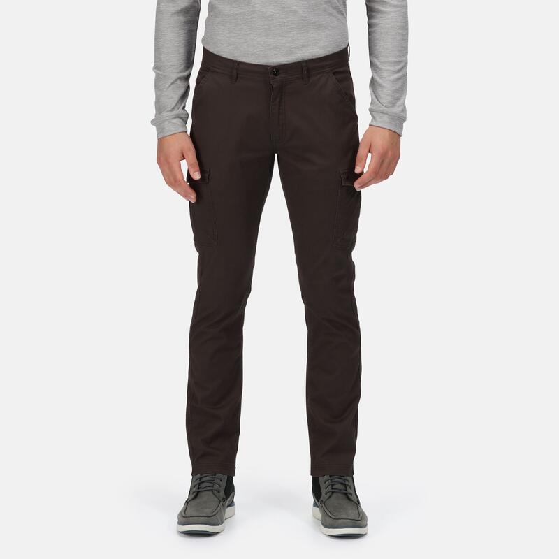 Bryer II Pantalon cargo de marche pour homme - Gris