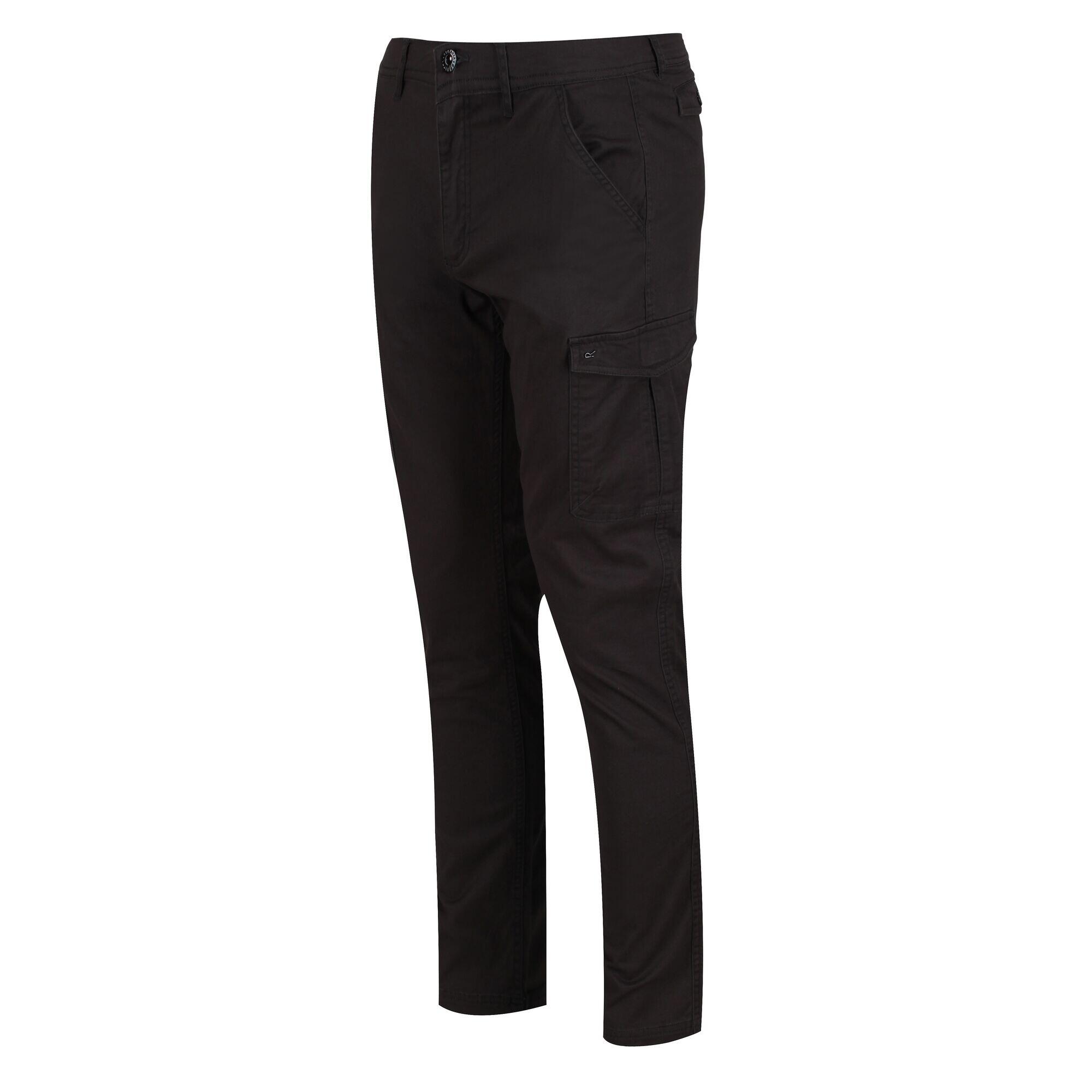 Bryer II Men's Walking Cargo Trousers - Ash 4/5