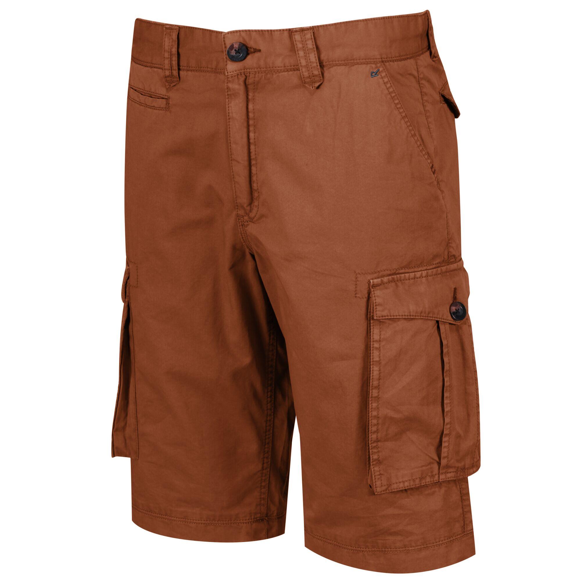 Shorebay Men's Walking Shorts - Gingerbead Orange 4/7