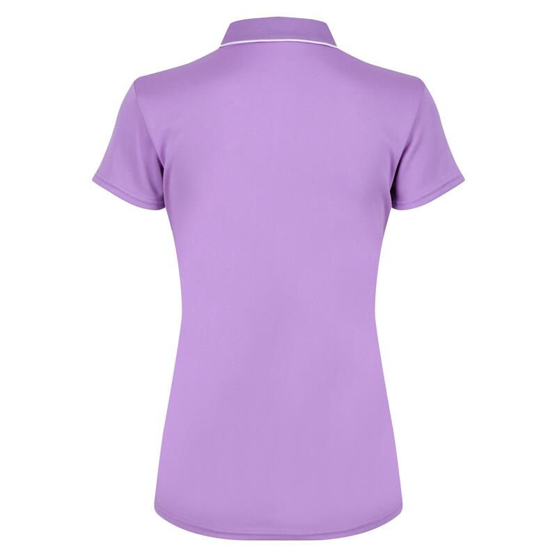 Maverik V T-shirt de marche à manches courtes pour femme - Violet