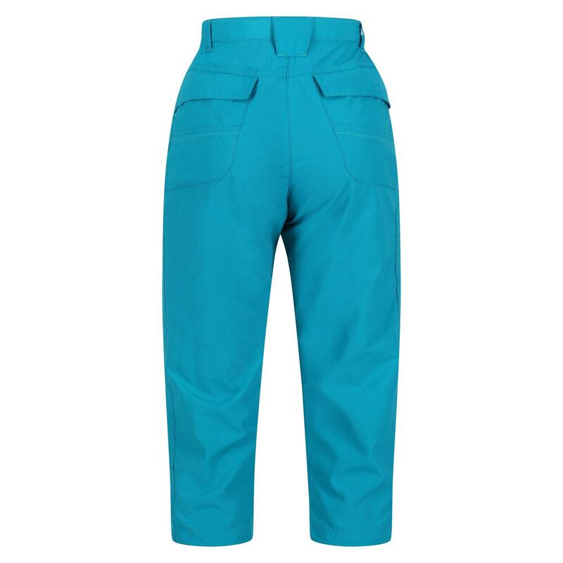 Chaska II Capri de randonnée pour femme - Turquoise moyen