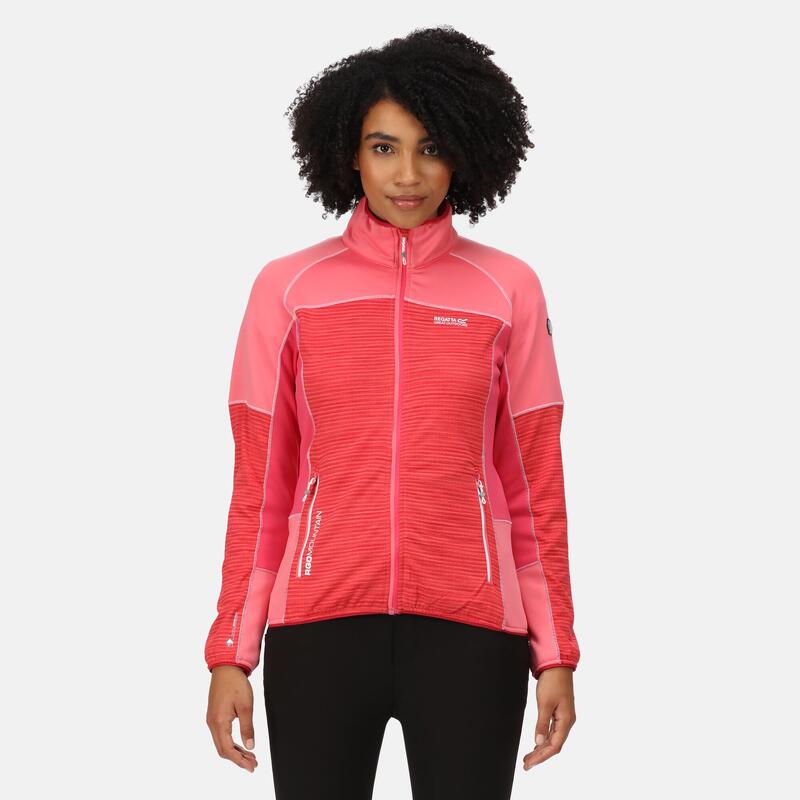 Yare V Veste de randonnée intermédiaire pour femme - Rose foncé