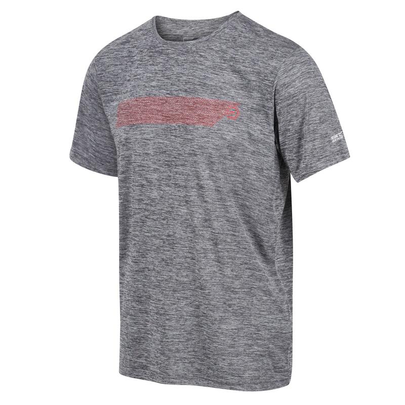 Fingal VI T-shirt de marche à manches courtes pour homme - Noir