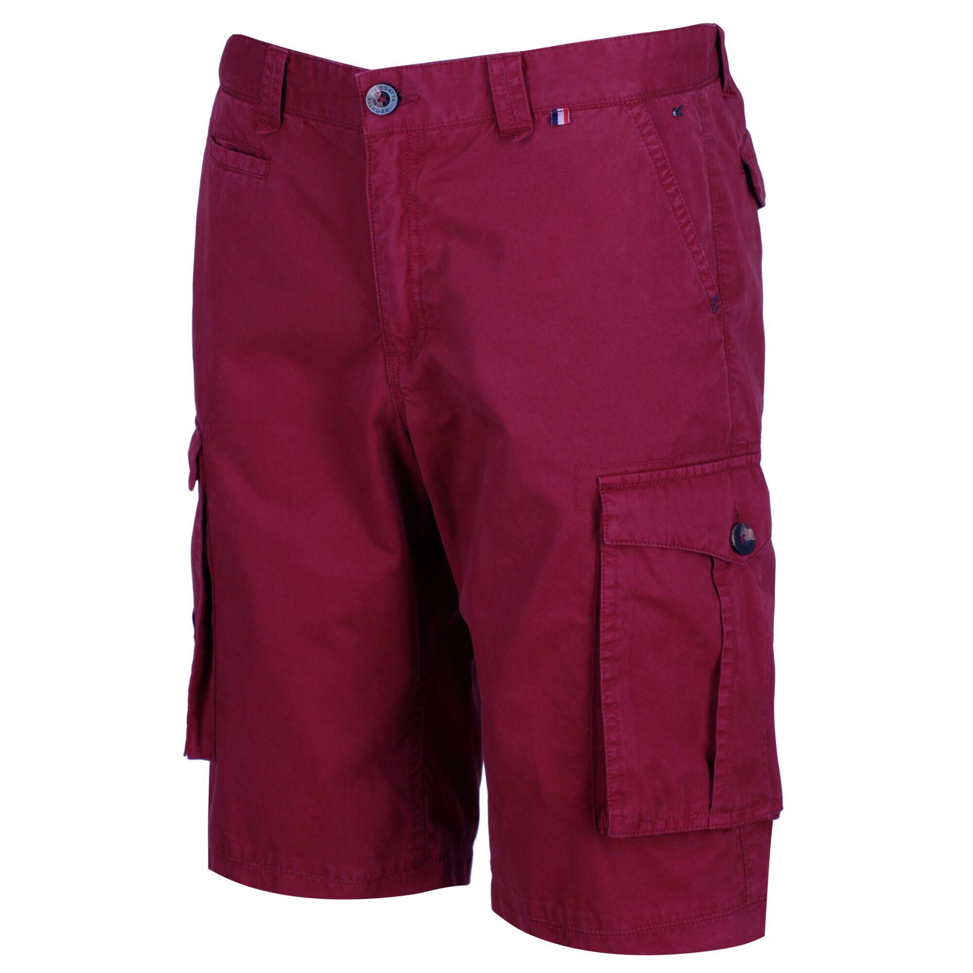 Shorebay Men's Walking Shorts - Delhi Red 2/6