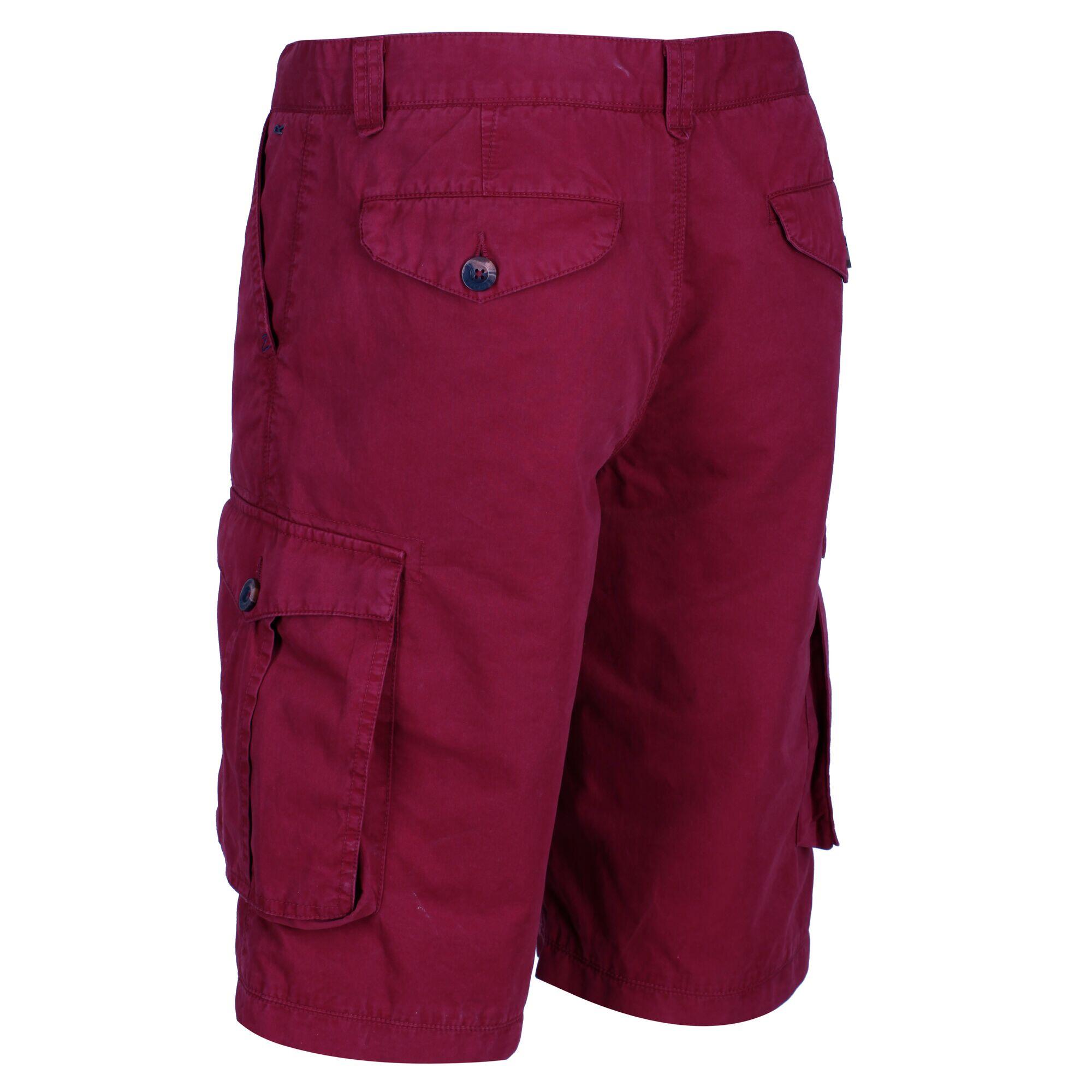 Shorebay Men's Walking Shorts - Delhi Red 3/6