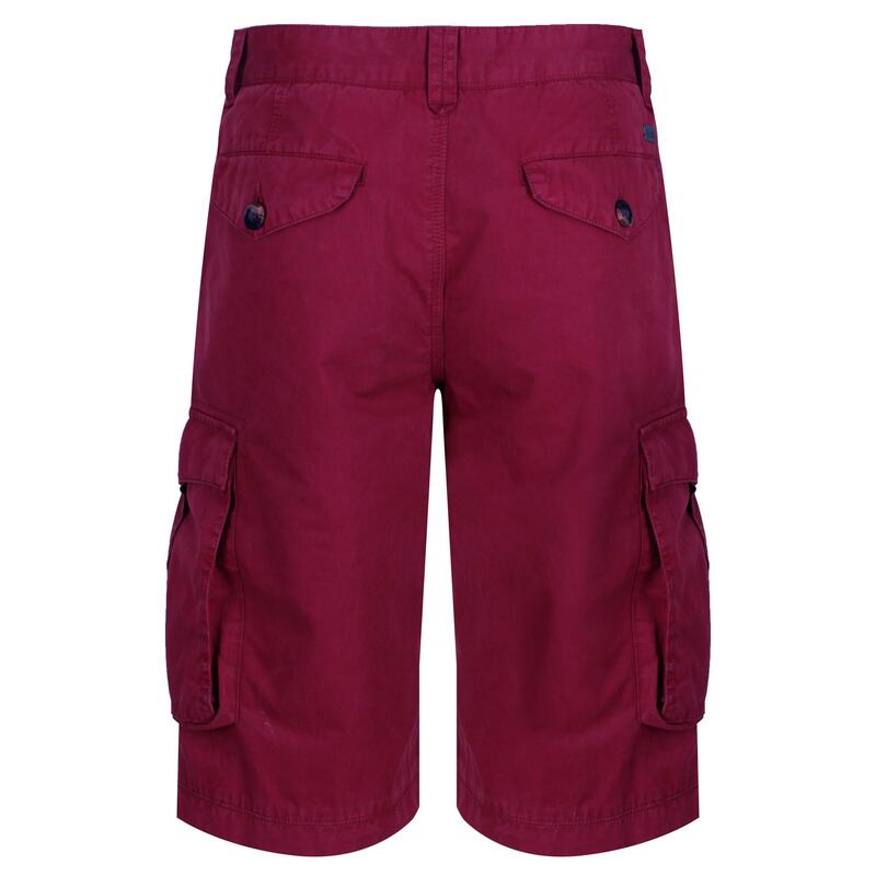 Shorebay Short de marche pour homme - Rouge