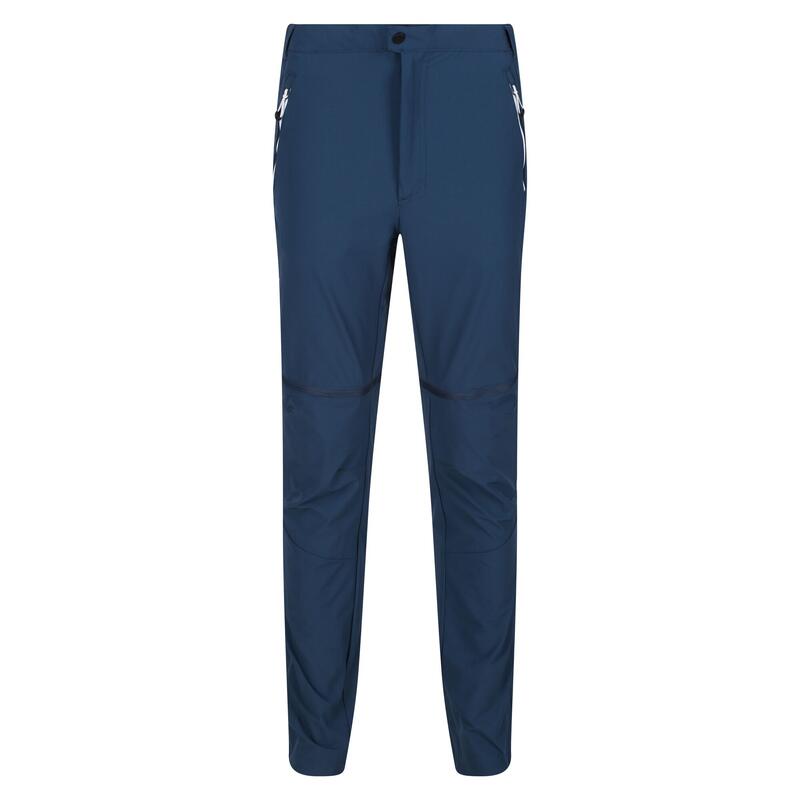 Pantalon de randonnée amovible Regatta pour homme, bleu nuit